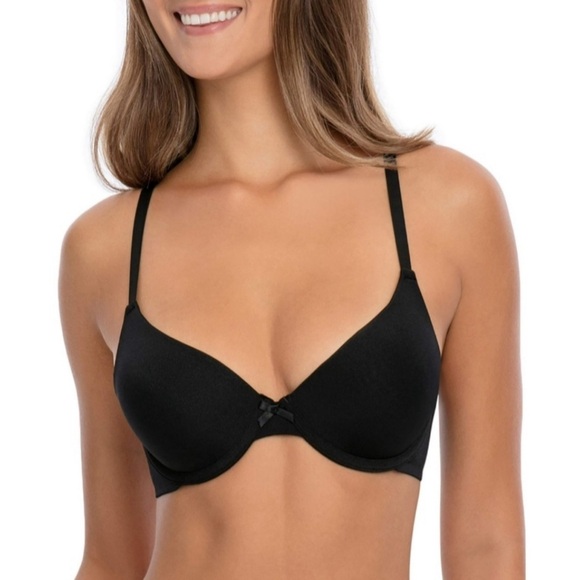 NWT SECRET TREASURES Tailored Black T-Shirt Bra - Picture 1 of 7